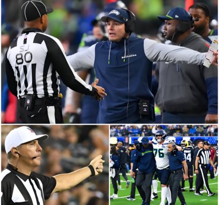 BREAKING NFL: Scandal Erupts as 7 Referees, Including John Hussey, Are Fired Amid Bribery Allegations; Seahawks Coach Mike Macdonald Responds, Fans Demand Action