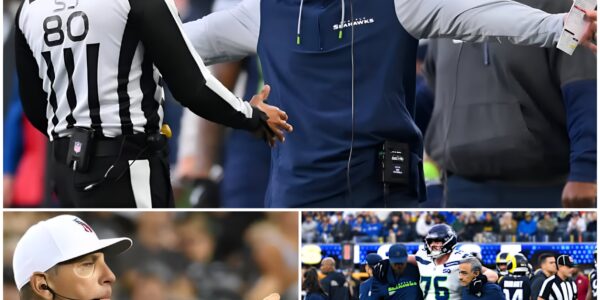 BREAKING NFL: Scandal Erupts as 7 Referees, Including John Hussey, Are Fired Amid Bribery Allegations; Seahawks Coach Mike Macdonald Responds, Fans Demand Action