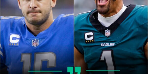 BREAKINGNEWS Jalen Hurts shuts down Jared Goff in fiery postgame showdown after Eagles triumph