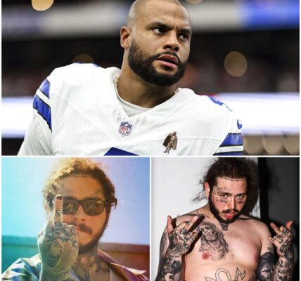 Dak Prescott Ignites Debate Following Petition to Swap Post Malone for Cowboys’ Thanksgiving Halftime Show