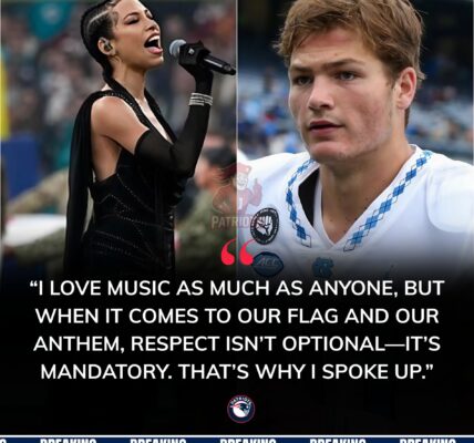 DISGRACE! Patriots QB Drake Maye Leads Boycott Against Singer Karina Pasian – Fans Split, Online Battles Erupt After Performance Deemed “Disrespectful to America”