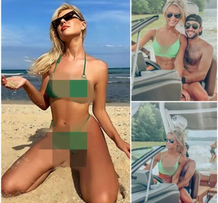 Miami MELTDOWN! Chase Elliott’s girlfriend Ashley Anderson stuns in a jaw-dropping bikini — fans can’t handle the heat! Social media ERUPTS with shock, whispers, and wild frenzy!