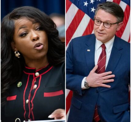 DO IT NOW, JOHNSON!” — JASMINE CROCKEET DEMANDS Speaker Mike Johnson RELEASE the Epstein Files… and ISSUES A CHILLING WARNING: “If you bury this, I’ll expose everything you’re afraid of.”