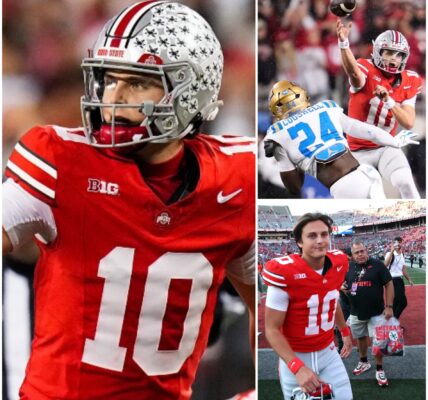 BREAKING NEWS: Julian Sayin Delivers Emotional Postgame Message After Ohio State’s Dominant 48–10 Win Over UCLA — and the Speech Leaves the Entire College Football World Silent