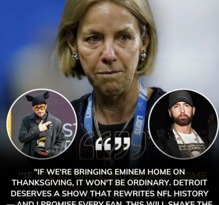 DETROIT ERUPTS: Lions Shock the NFL by Choosing Eminem for Thanksgiving Halftime ...