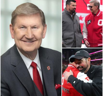 Ohio State President Ted Carter Launches Fierce Defense of Coach Ryan Day, Decrying Critics as a “Crime Against College Football”