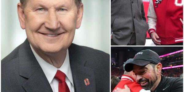 Ohio State President Ted Carter Launches Fierce Defense of Coach Ryan Day, Decrying Critics as a “Crime Against College Football”