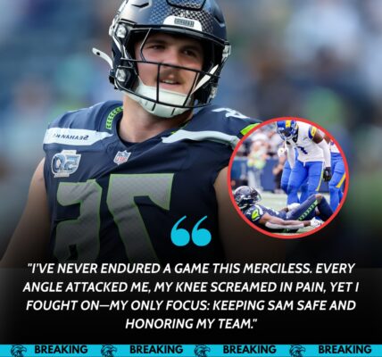 INJURY SHOCK: Rookie OL Suffers Serious Knee Injury Protecting Sam Darnold