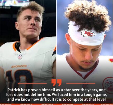 BREAKINGNEWS — Bo Nix Defends Patrick Mahomes Amid Kansas City Backlash, Sparks NFL-Wide Conversation