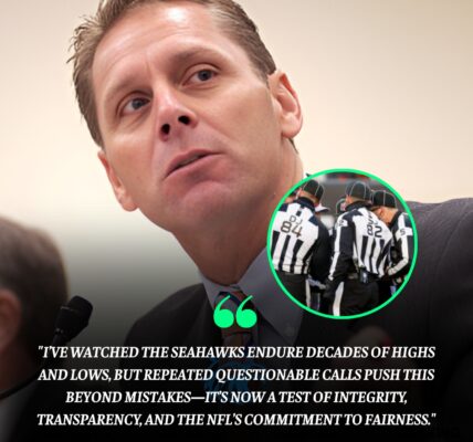 NFL Turmoil: Seahawks Legend Steve Largent Demands Urgent Review of John Hussey’s Controversial Officiating Crew