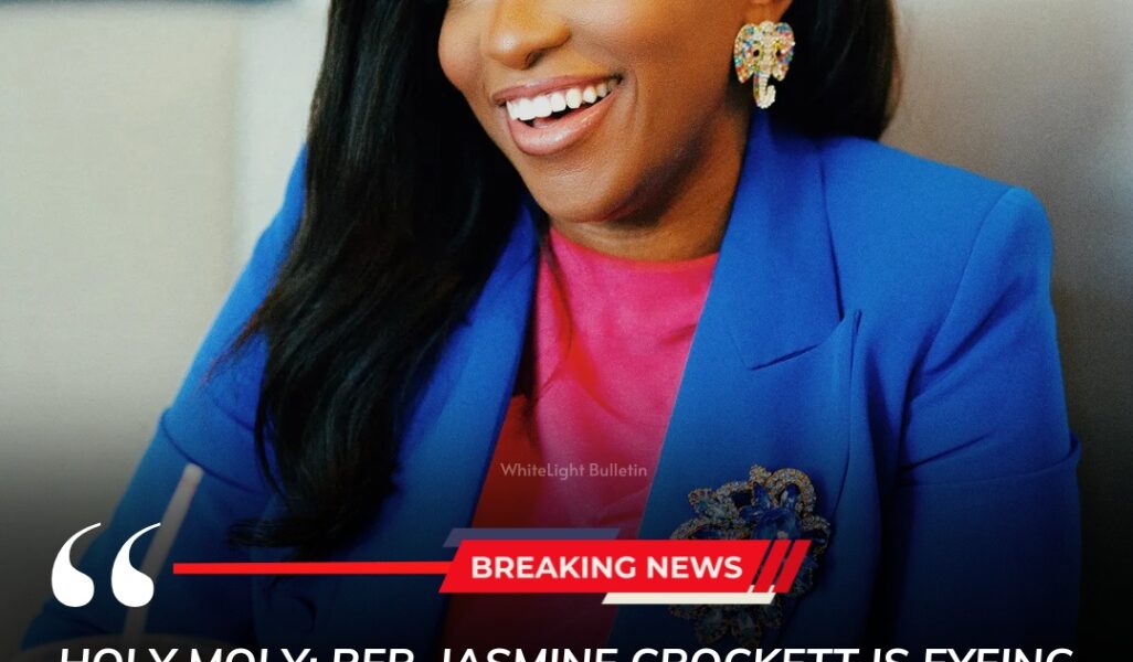 BREAKING: Rep. Jasmine Crockett Signals She’s Weighing a Run for the U.S. Senate — “The People Deserve a Fighter.”