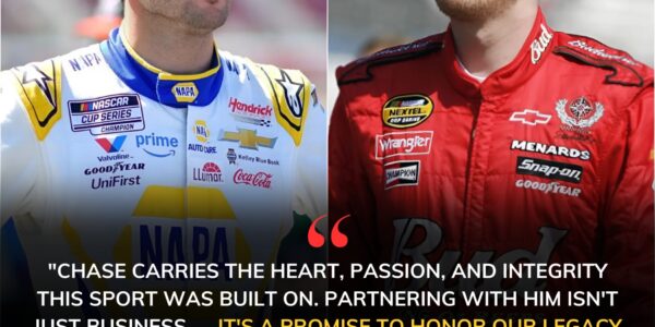 BREAKING: NASCAR icon Dale Earnhardt Jr. has unveiled a massive new move — a $30 million endorsement partnership with superstar driver Chase Elliott, who will now serve as the face of Earnhardt’s upcoming NASCAR campaign.