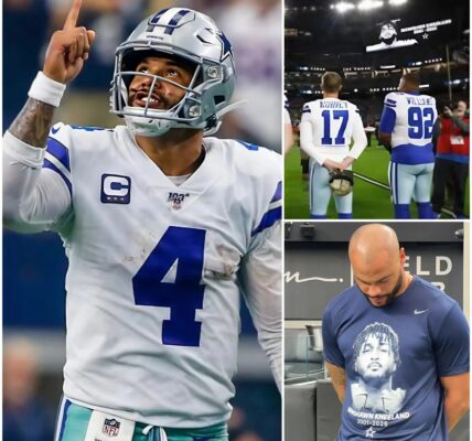 A Silence Fell Over the Stadium as Dak Prescott Pays Tribute to Marshawn Kneeland