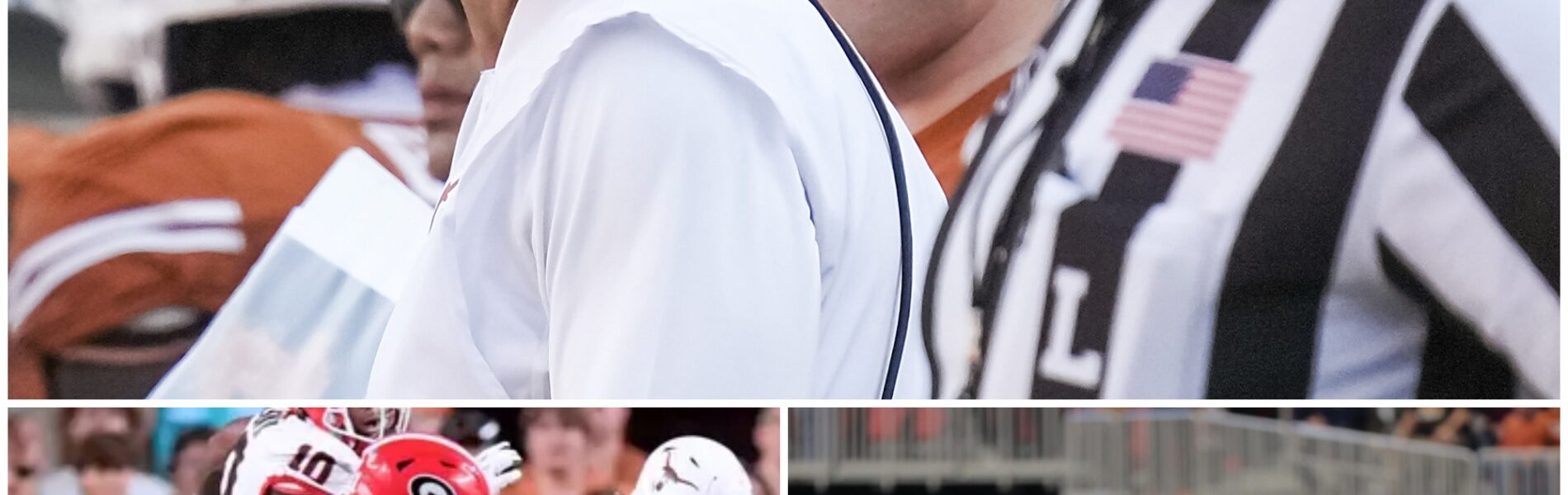 Breaking News Report: NCAA Suspends Officiating Crew After Texas–Georgia Controversy; Steve Sarkisian’s Five Words Ignite National Firestorm