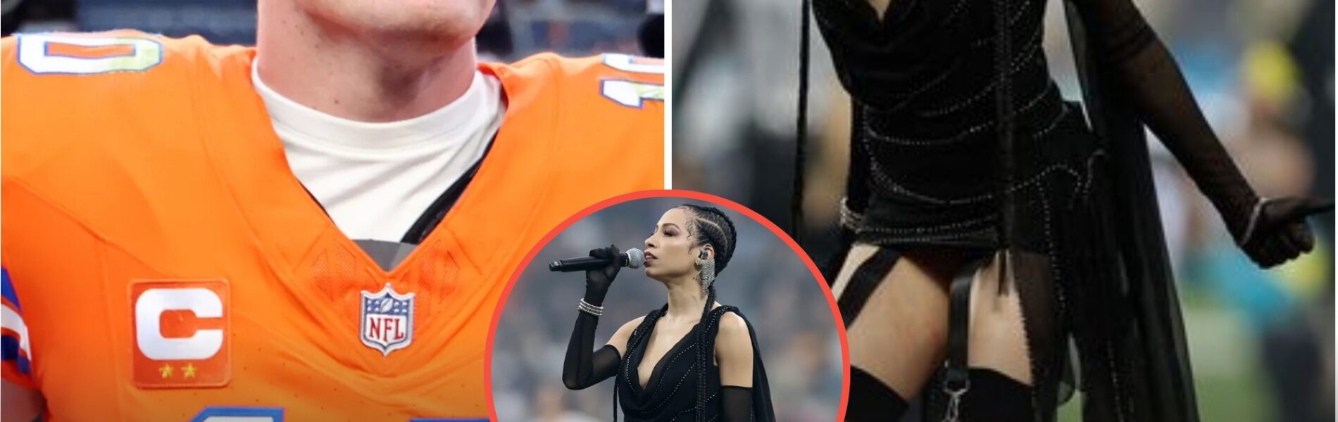 BREAKING NFL NEWS! Denver Broncos star Bo Nix THROWS BOMB CRITICIZES singer Ariana Vela for her national anthem outfit during NFL game – Calls for expulsion and boycott spread across NFL”
