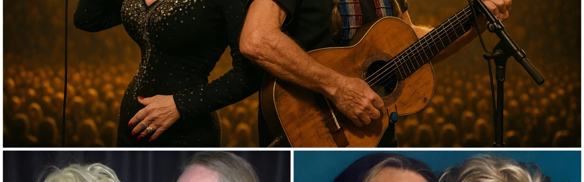 WHEN TWO HEARTS SING, TIME STOPS — A 1050-WORD STORY OF WILLIE NELSON & DOLLY PARTON AT THE RYMAN