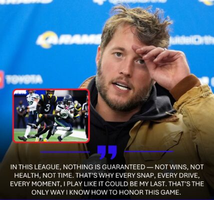 BREAKINGNEWS: Matthew Stafford’s emotional message after Rams’ stunning victory over Seattle captures the true heart of Los Angeles