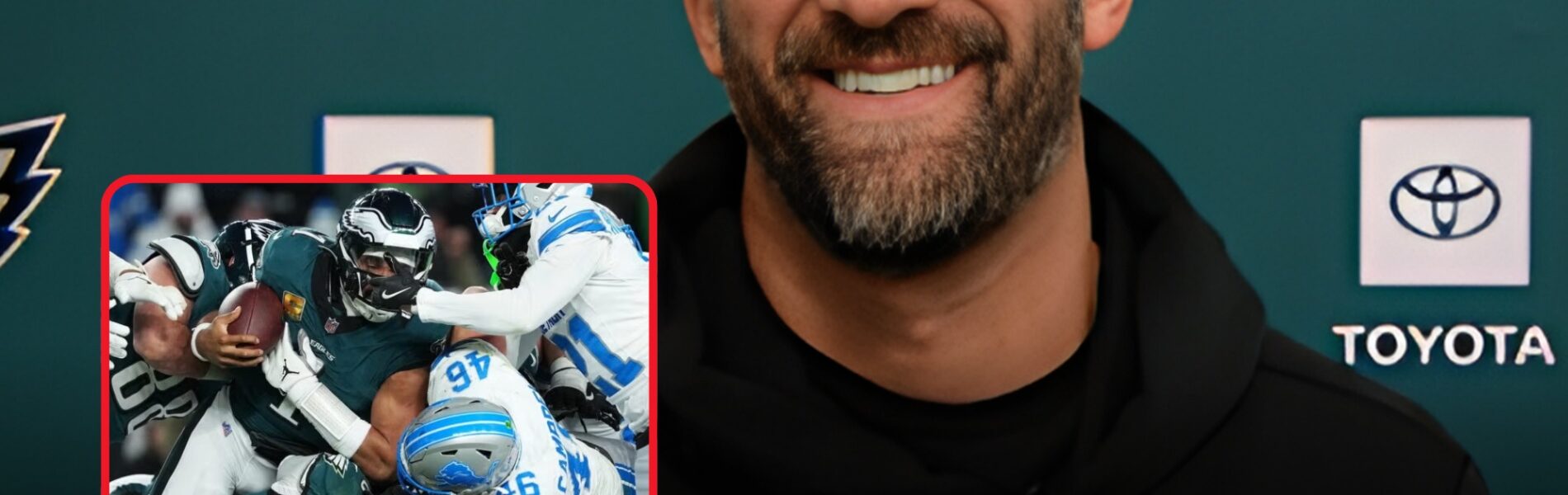 BREAKINGNEWS – emotional message from Philadelphia Eagles coach stuns the NFL after shocking 16–9 win over Detroit Lions