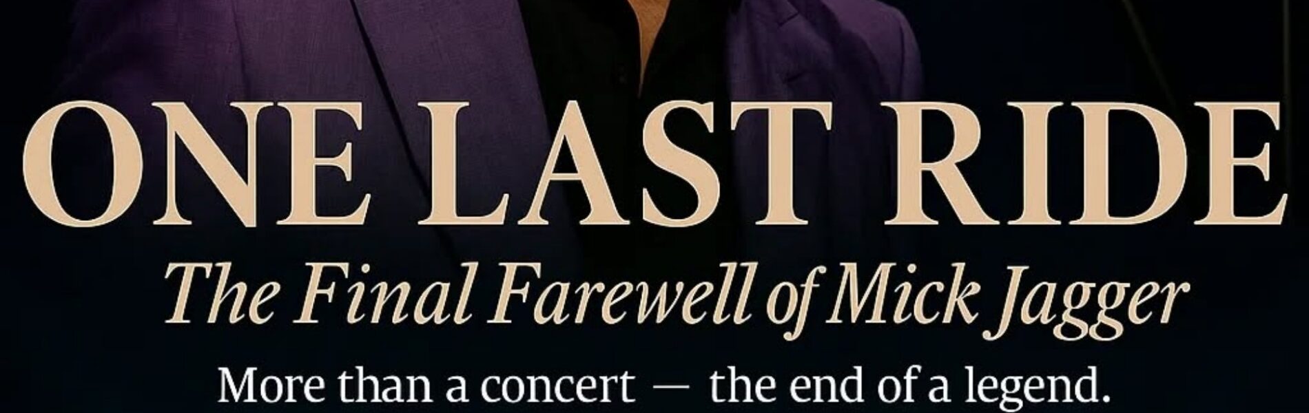 💔 ONE LAST RIDE — MICK JAGGER’S FINAL GOODBYE. 🎤