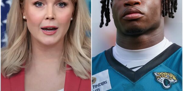 “YOU NEED TO BE SILENT!” — Karoline Leavitt’s Attack on Travis Hunter Backfires Spectacularly as He Reads Her Tweet Live, Leaving the Nation Speechless