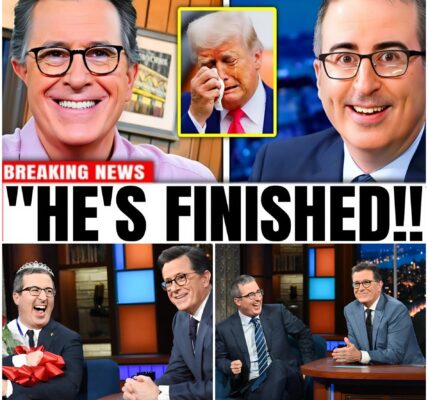 BREAKING: Stephen Colbert & John Oliver EXPOSE D.o.n.a.l.d T.r.u.m.p’s BIG SECRET LIVE On TV — The Late-Night Bombshell That Left Viewers STUNNED...