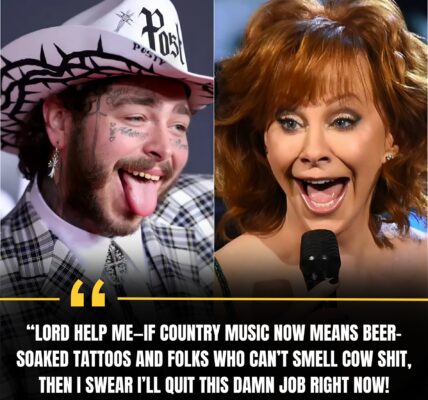 Reba McEntire Blasts Post Malone’s Country Win: “Lord Help Me, If Singing Country Music Means Being Covered In Tattoos, Drinking Beer Like It’s Water, And Not Knowing The Smell Of Cow Shit, Then I’ll Quit This Damn Job!”