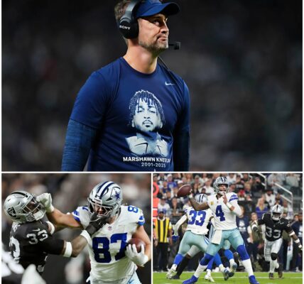 Cowboys Coach Erupts After Dominant Win vs. Raiders: “This Wasn’t a Victory — It Was a Statement.”