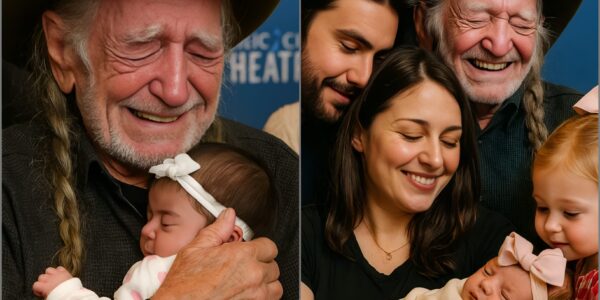 JUST MOMENTS AGO, the Nelson family welcomed a precious new granddaughter