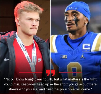 BREAKINGNEWS: Lincoln Kienholz shocks college football with unexpected postgame message to Nico Lamaleava after Ohio winover UCLA