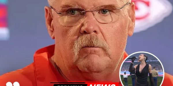 NFL EXPLOSION! Coach Andy Reid BLASTS Singer Karina Pasiaan Over National Anthem Outfit – Sparks Outrage Across the League
