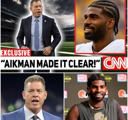Troy Aikman Blasts Cleveland Browns Over Treatment of Shedeur Sanders: “This Is No Way To Treat a Future Star” 🏈💥