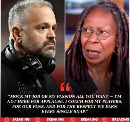 🔥 SHOCKING LIVE TV MOMENT FROM NEBRASKA CORNHUSKERS: Whoopi Goldberg Says “He’s Just a Football Coach” — But Matt Rhule’s Response Freezes the Studio. -gk