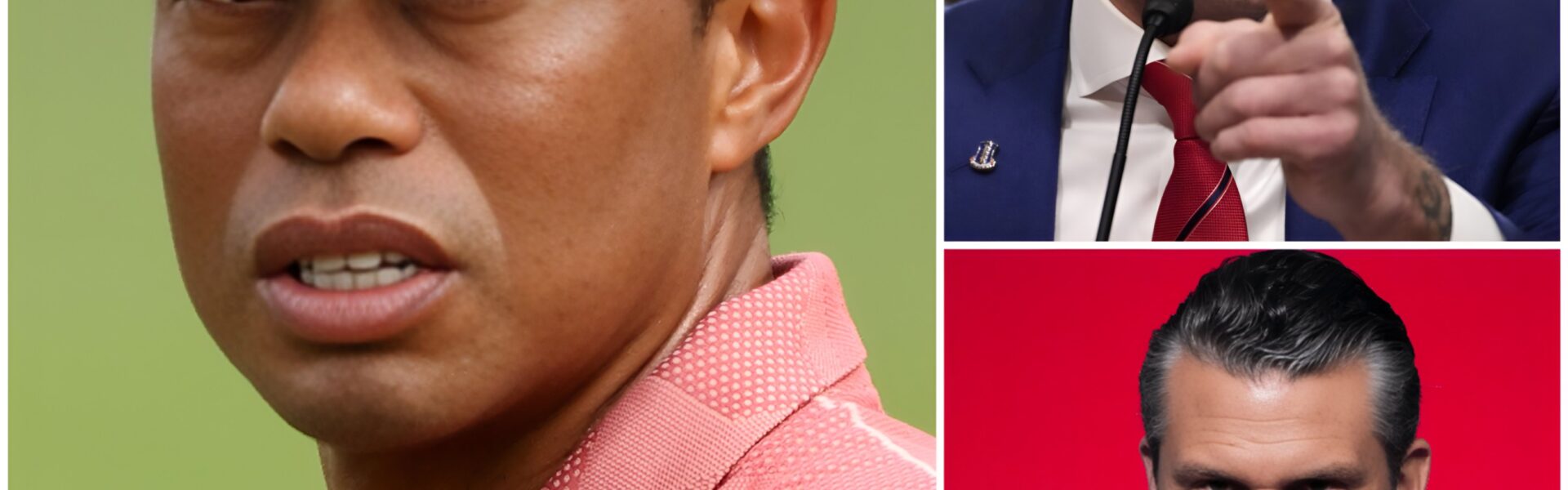 Tiger Woods Delivers One of His Most Explosive Monologues Ever — Calls Pete Hegseth “A Five-Star Douche” and Hints at Hidden Feuds Behind the Scenes – SUN