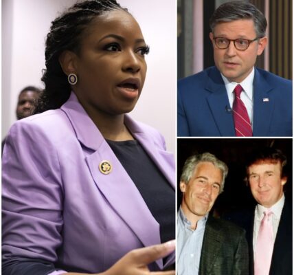 BREAKING: Democratic star Congresswoman Jasmine Crockett torches Mike Johnson for being "full of sh*t" and says that he "violated the Constitution" with his Epstein files behavior. The entire Republican Party is going down with this ship...