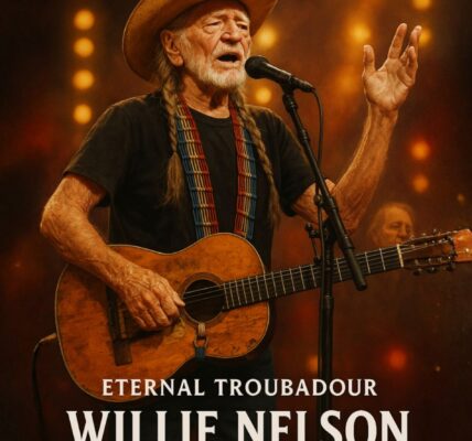 You don’t expect silence at a Willie Nelson show — but when he stepped forward tonight, the whole crowd froze...