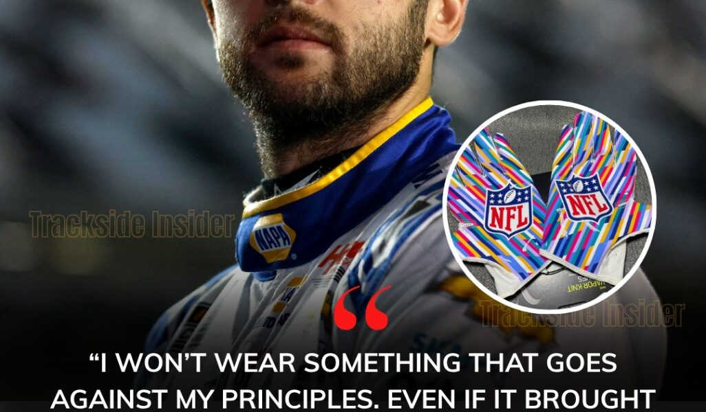 Chase Elliott refuses an LGBT armband and blasts NASCAR’s “woke program,” sparking a massive online firestorm that divides fans instantly.