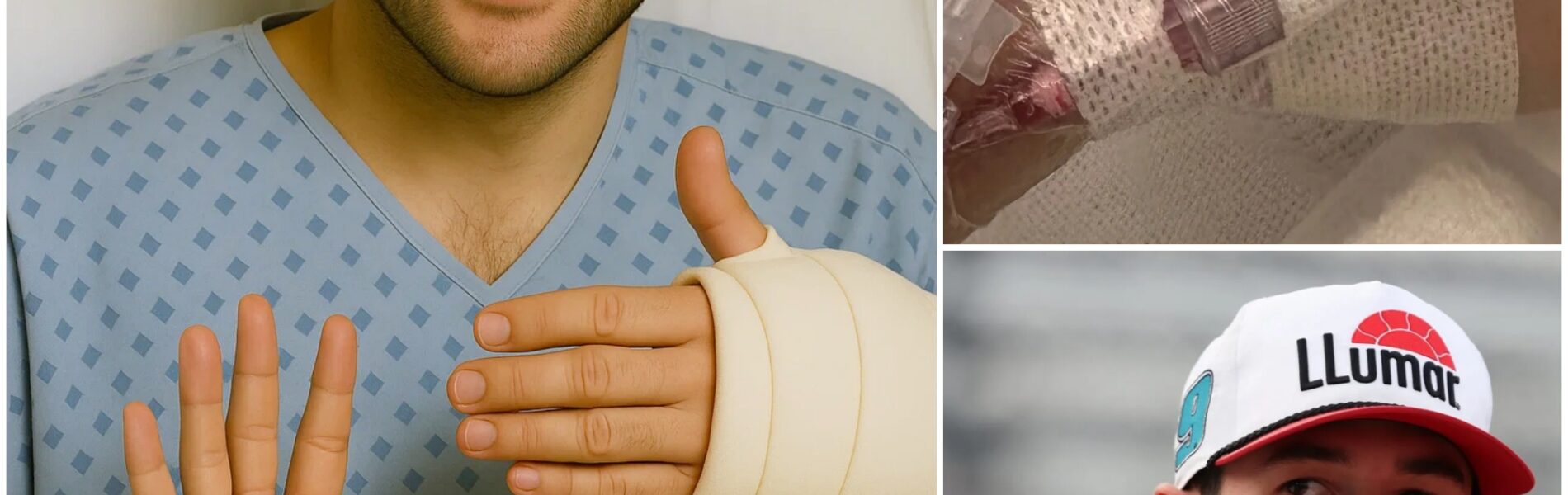 Chase Elliott after surgery: “Recovery will be long, but with determination and your love, I’ll come back stronger!”