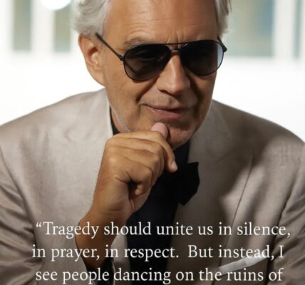 Andrea Bocelli Issues a Stark Warning: The Disturbing Social Media Trend That Threatens Our Humanity