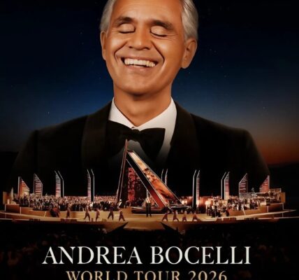 BREAKING NEWS: Andrea Bocelli World Tour 2026 Announced — 35 Unforgettable Nights Across North America, Europe, and Australia!
