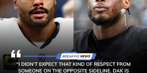 Dak Prescott’s steady leadership stands out as tensions rise in the aftermath of the Cowboys’ victory over the Raiders.