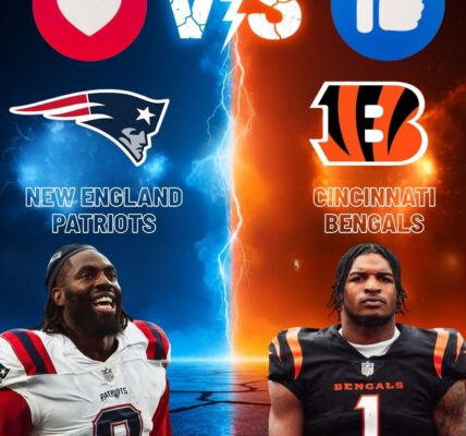 UPDATE NEWEST!! Patriots vs. Bengals kickoff just announced — and it’s not the usual time!