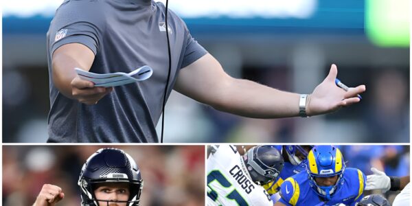 “WE DON’T ABANDON OUR OWN” — Inside Mike Macdonald’s Fierce Defense of Sam Darnold After the Seahawks’ Crushing Loss to the Rams
