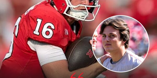BREAKINGNEWS Athan Kaliakmanis shocks college football world after firing three mysterious words at Julian Sayin before Rutgers showdown