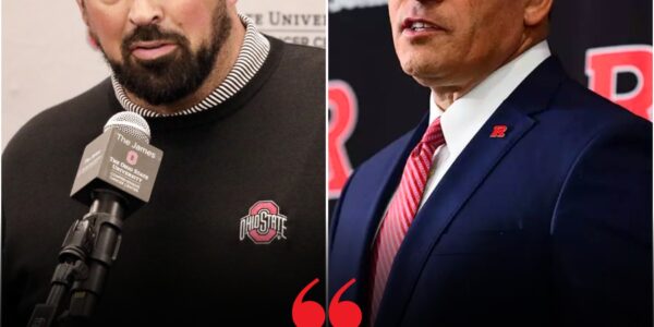 BREAKINGNEWS Greg Schiano stuns press conference after refusing Ryan Day handshake ahead of Rutgers–Ohio State showdown