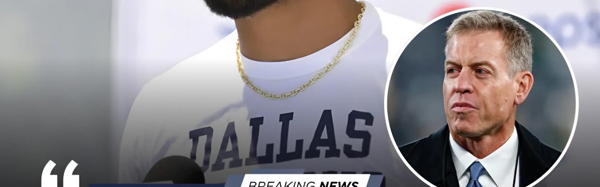 Troy Aikman Breaks His Silence — A Fiery Defense of Dak Prescott Shakes the NFL