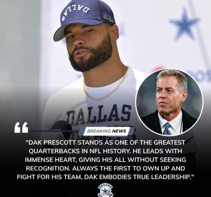 Troy Aikman Breaks His Silence — A Fiery Defense of Dak Prescott Shakes the NFL