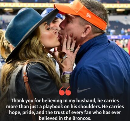 BREAKINGNEWS Sean Payton’s wife breaks down in tears, revealing the emotional secret behind denver broncos’ stunning victory over Kansas City