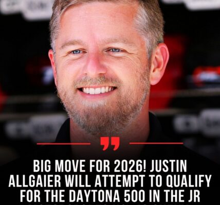 BREAKING: JR MOTORSPORTS OFFICIALLY RETURNS TO THE DAYTONA 500! Justin Allgaier returns to the biggest race in the No. 40 Chevrolet — and will have to fight his way into the main event!