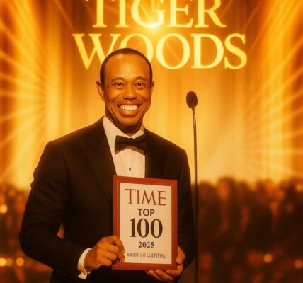 Tiger Woods Named One of TIME Magazine’s Top 100 Most Influential People of 2025: A Celebration of Resilience, Legacy, and Inspiration – SUN