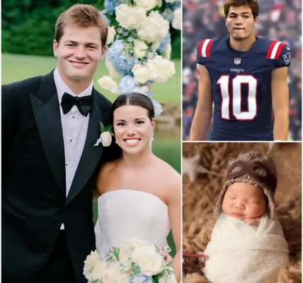 Drake Maye just welcomed his first baby… but the name has the internet stunned…